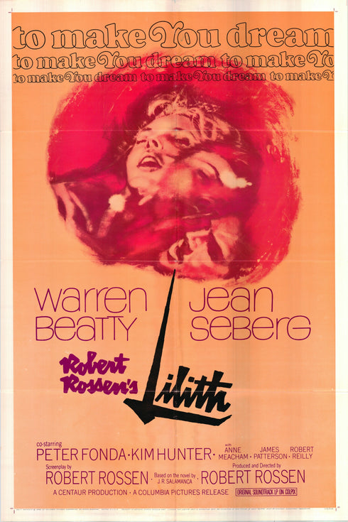 lilith 1964 one sheet poster folded